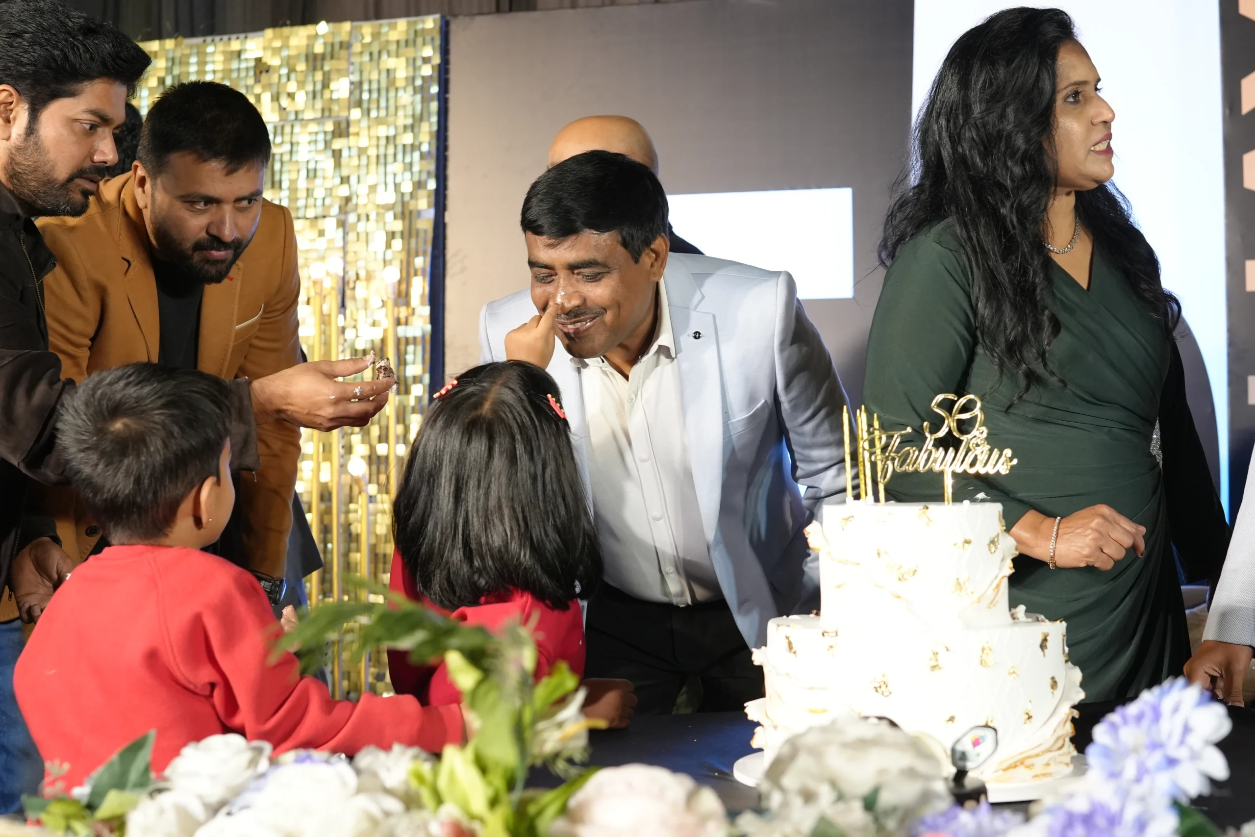 Candid photography during corporate event in Pune